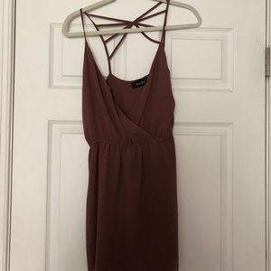 mauve boutique dress